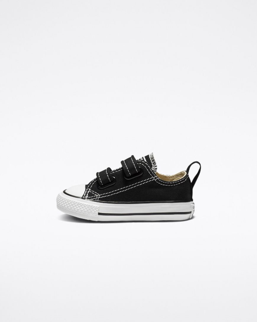 Zapatillas Bajas Converse Chuck Taylor All Star Easy-On Niño Negras | PE 5P8470